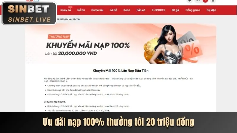 Các phương thức nạp tiền 789vv
